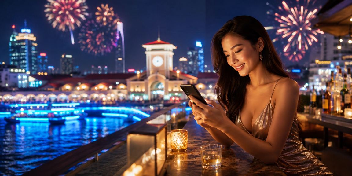 Không khí lễ hội tại Thành phố Hồ Chí Minh với chủ đề ưu đãi c10