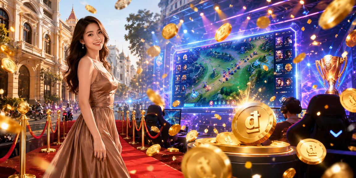 Người dùng tại Thành phố Hồ Chí Minh theo dõi esports và ưu đãi trên di động